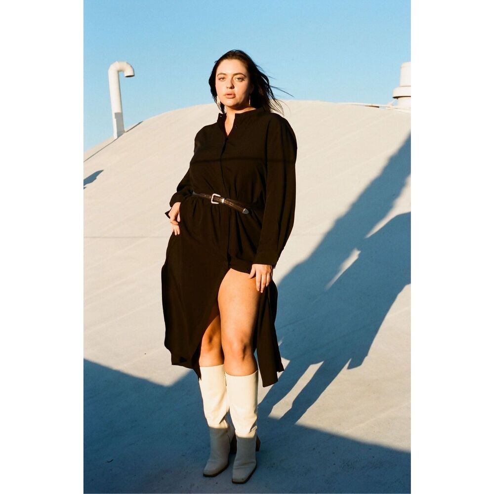 ✨Good Alma Button-Down Black Sz XS Dress✨